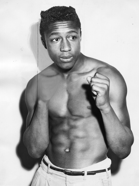 Gravures & estampes intitulée "Boxer Curtis" par Sebastian Riemer, Œuvre d'art originale, Acier inoxydable
