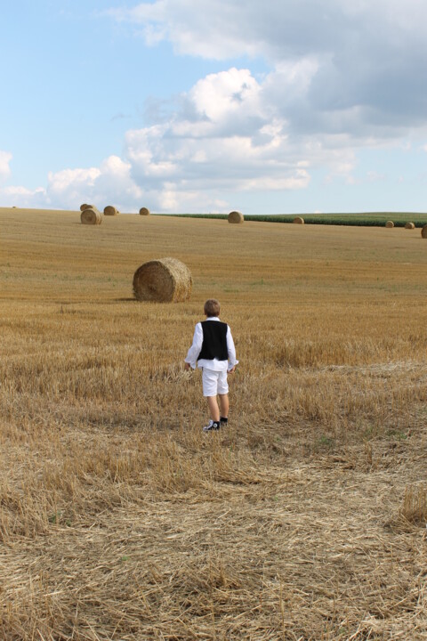 Photographie intitulée "innocence" par Lee O'Neil, Œuvre d'art originale, Aluminium