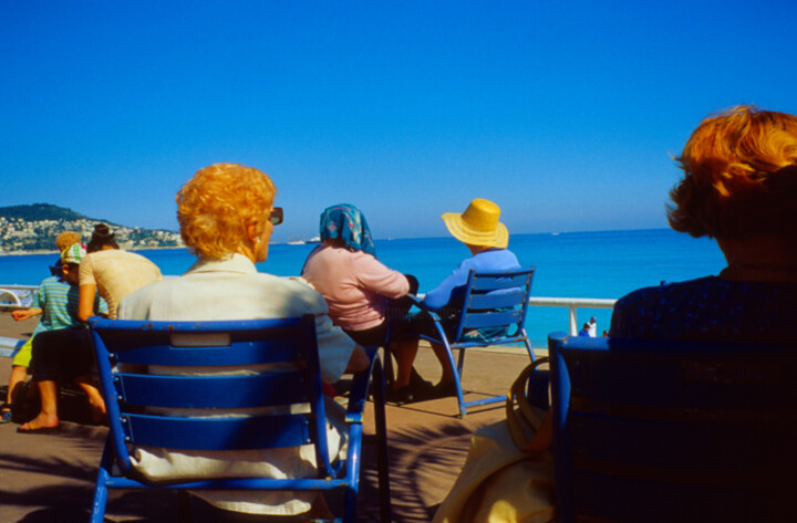 Photographie intitulée "Conversation-contem…" par Jean Robert Franco, Œuvre d'art originale, Tirage argentique