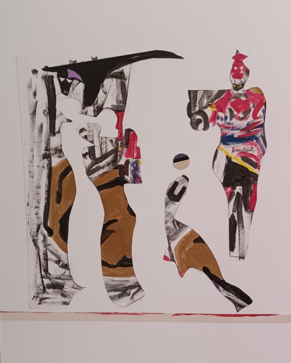 La Fin du Concorde, la Balade du Phoque U et de la Confinée 图画, 25.6x19.7 in