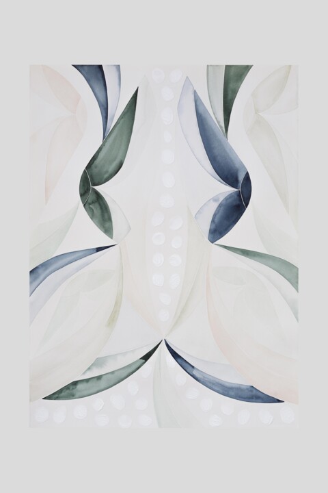 Dessin intitulée "Alma Mater X" par Virginie Rasmont, Œuvre d'art originale, Acrylique