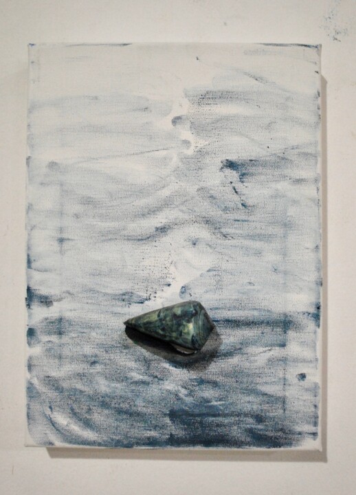 Drawing titled "Arrière pays" by Charles Le Hyaric, Original Artwork