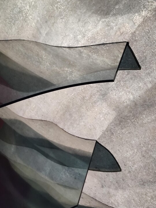 Photography titled "Voile de verre" by José Bachir, Original Artwork, Digital Photography Mounted on Plexiglass