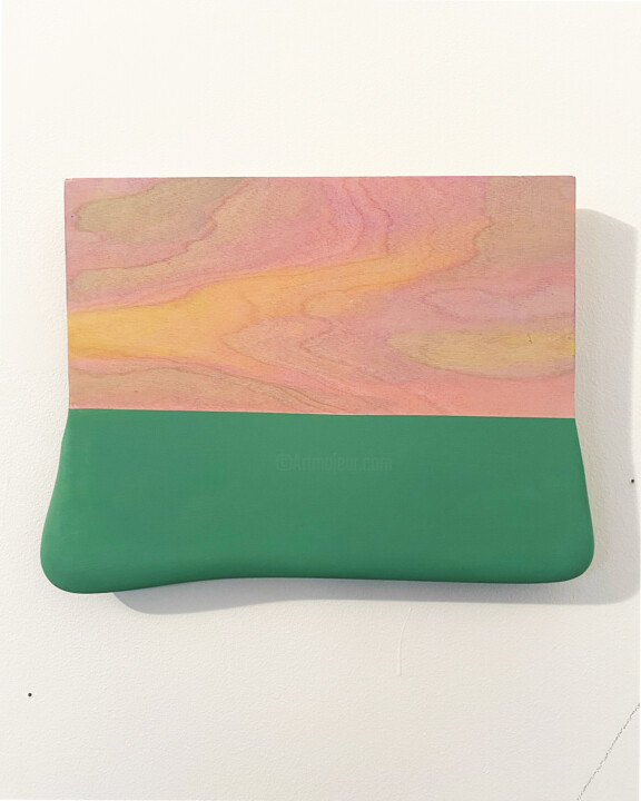 Painting titled "Sans Titre" by Pierre Corthay, Original Artwork, Wood