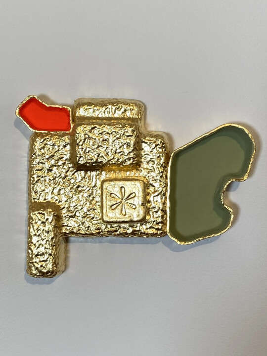 Sculpture titled "Sans titre" by Pierre Corthay, Original Artwork, Cardboard