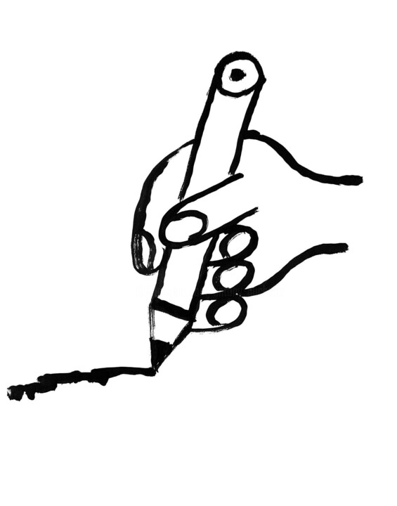 Drawing titled "untitled" by Antony Huchette, Original Artwork, Ink