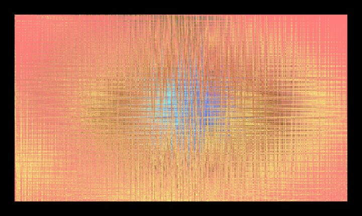 Abstraction Désertique, Série 3, B15 数字艺术, 14.2x25.2 in
