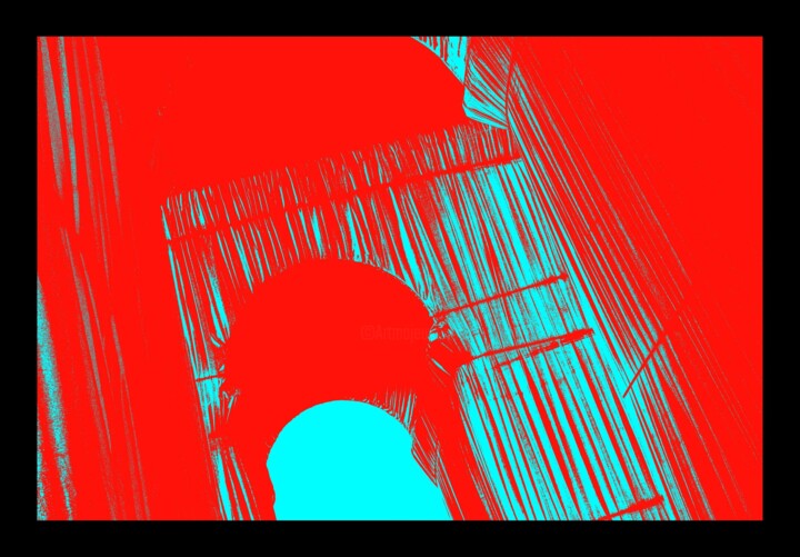 Christo et Jeanne-Claude, Série 2, K7 数字艺术, 11.8x17.7 in