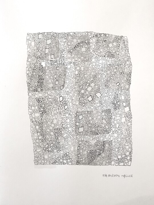 URBS II 图画, 15.8x11.8 in