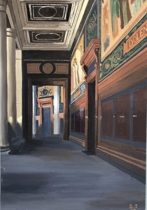 绘画,  21.7x15 in 