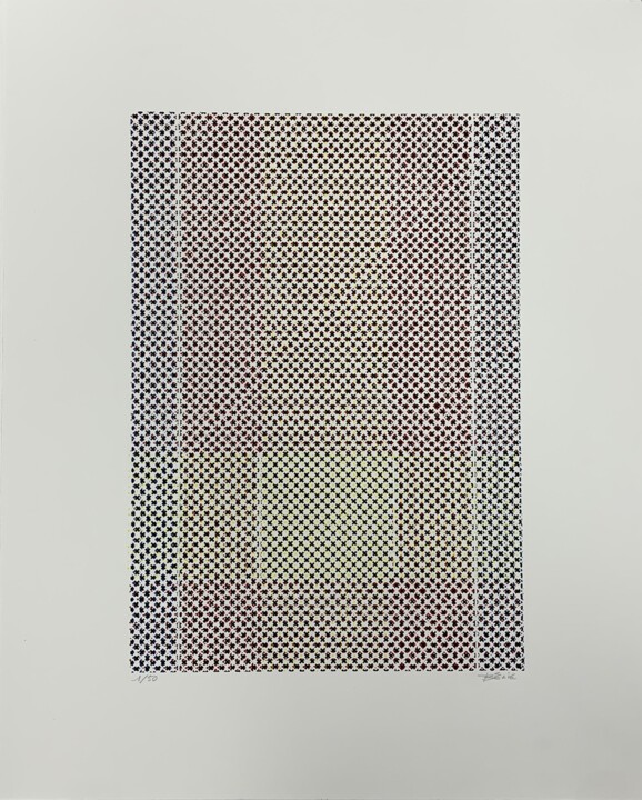 Gravures & estampes intitulée "Sérénité" par Charles Bézie, Œuvre d'art originale, Sérigraphie