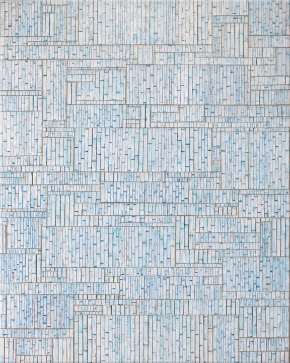 Collages intitulée "Athènes" par Ann Robinson, Œuvre d'art originale, Collages