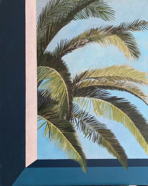 palmes Pintura, 39,4x31,5 in