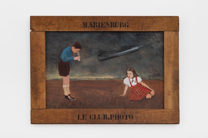 Pintura intitulada "Marienburg - Le clu…" por Francis Marshall, Obras de arte originais, Acrílico