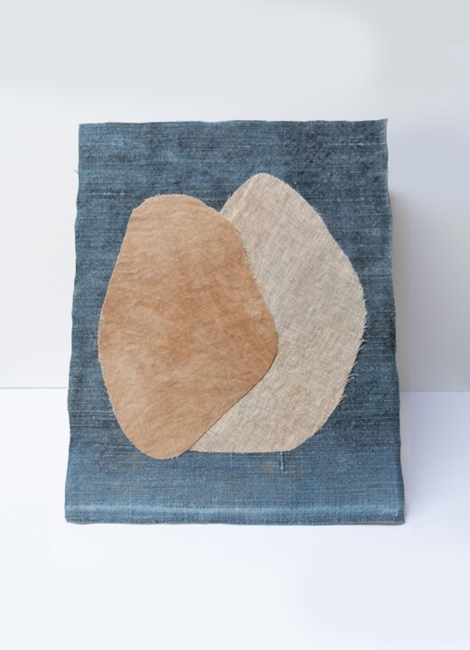 Art textile intitulée "Canope Est" par Cathy Cocat, Œuvre d'art originale, Tissu