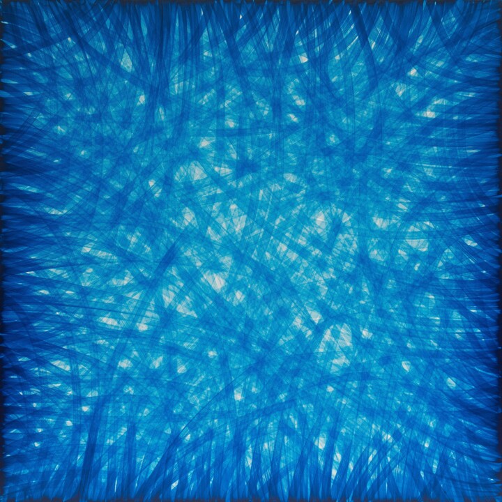 Lines of Meditation n°1 绘画, 31.5x31.5 in