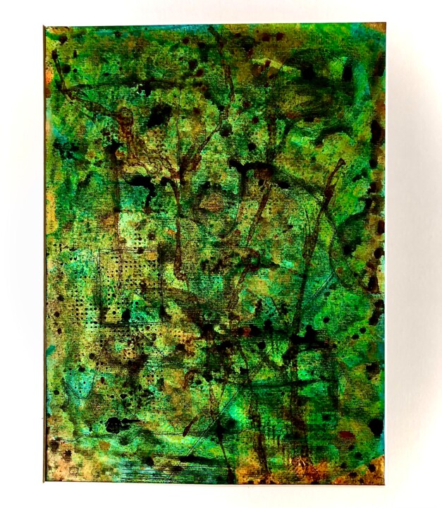 Drawing titled "Topographies improb…" by Marcello Caballero, Original Artwork, Acrylic