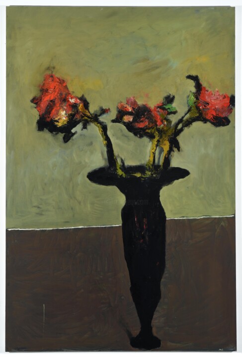 Peinture intitulée "Untitled #20" par Niyaz Najafov, Œuvre d'art originale, Huile