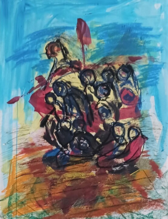 Рисунок,  25,6x19,7 in 