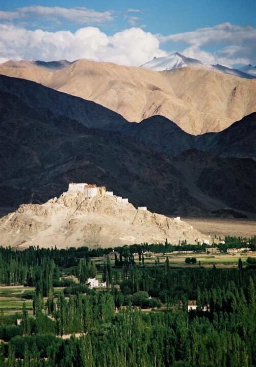 Inde du Nord - Temple bouddhiste, Lama Yuru, Ladakh Fotografie, 0,4x0,4 in