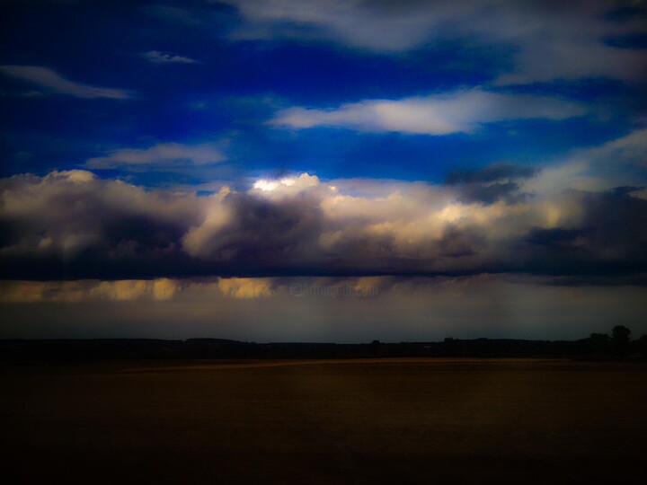 Photography titled "Sur la route 2 " by Christophe Airaud, Original Artwork, Analog Print
