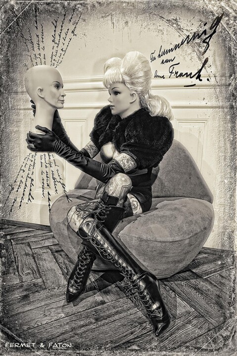 Photography titled "Anne F 730 1" by Zone 17 Fermet & Faton, Original Artwork, Paper