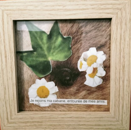 Collages titled "ENSORCELLEMENT " by Lielie Sellier, Original Artwork, Collages