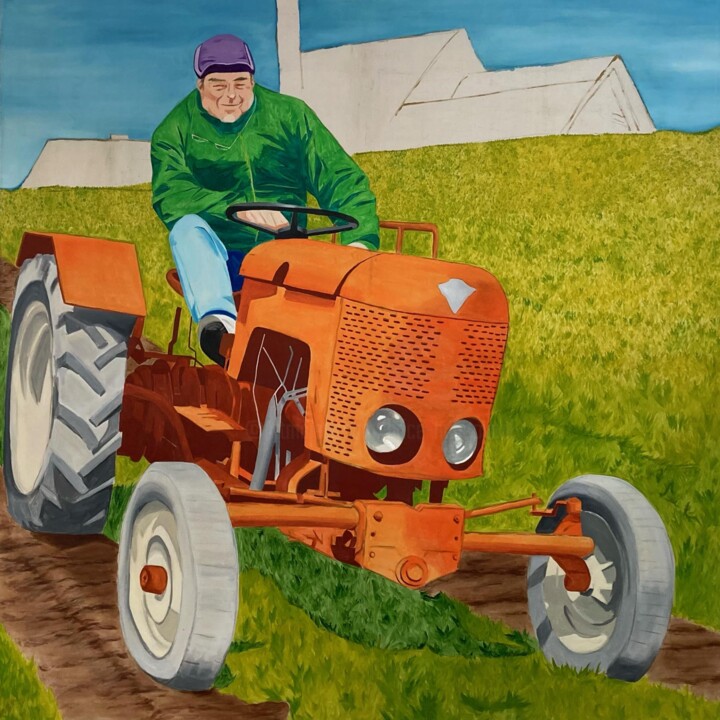 La mauvaise herbe Tablo, 78,7x78,7 in