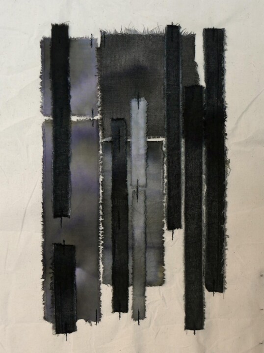 Drawing titled "NOIR NUMERO 1" by Swid, Original Artwork, Ink
