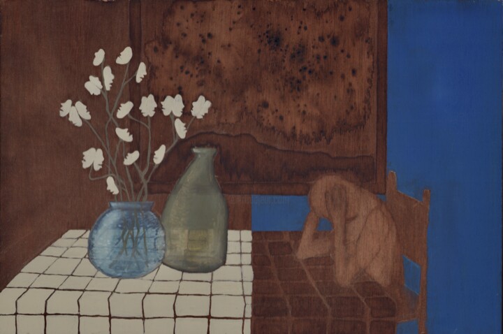 Nappe 绘画, 11.8x9.8 in
