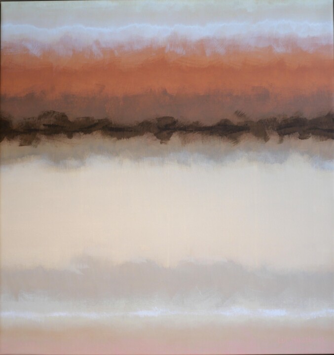 Painting titled "VIBRATIONS CHARNELL…" by Luc Hautbout, Original Artwork, Acrylic