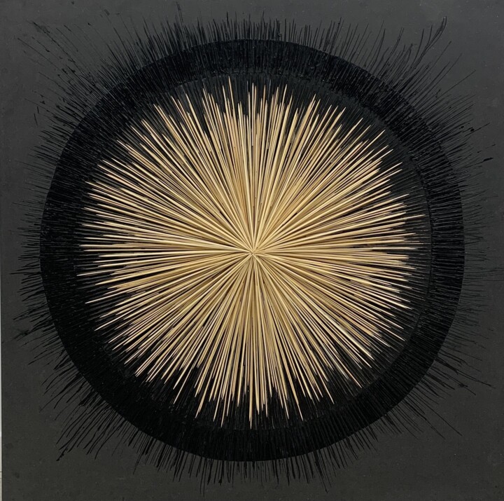 Painting titled "044" by Claudia Lavegas, Original Artwork, Acrylic