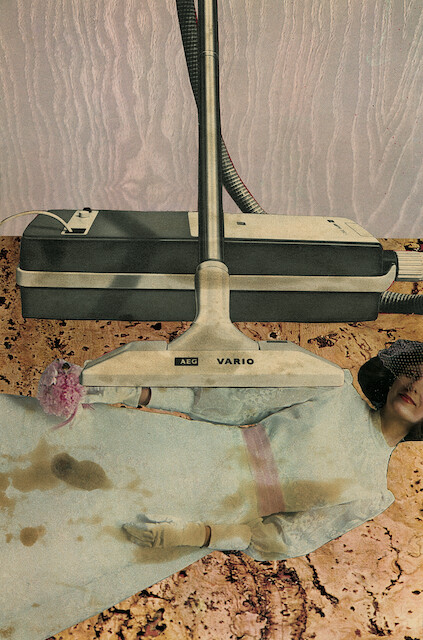 Collages titled "Collage Etnografia…" by Eulàlia Grau, Original Artwork, Collages