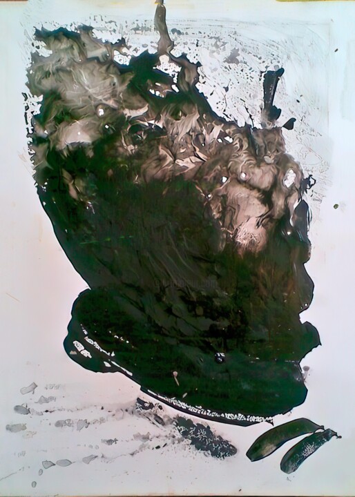 Peinture intitulée "LIBERTY CHERIE" par Zahia, Œuvre d'art originale, Acrylique