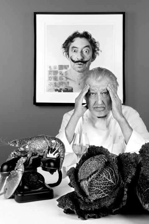 Photographie intitulée "" CHOU TÊTE DE CHOU…" par Roberto.Battistini.Studio, Œuvre d'art originale, Pointe d'argent