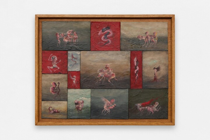 Peinture intitulée "Collapse 43" par Peybak, Œuvre d'art originale, Acrylique
