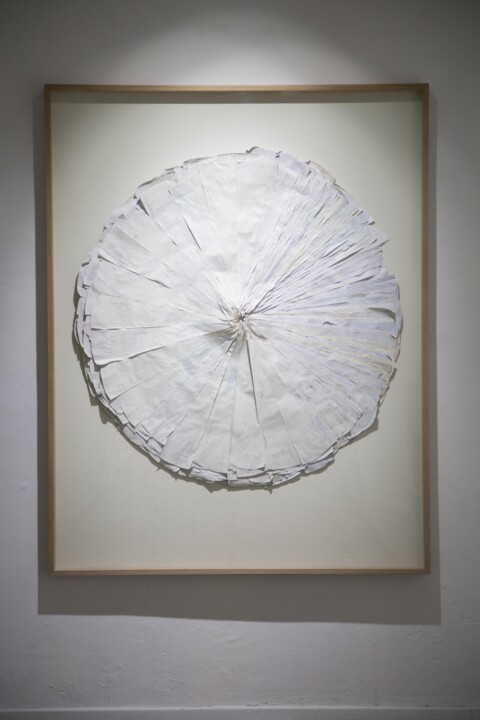 Drawing titled "Victoria" by Paula De Solminihac, Original Artwork, Wood