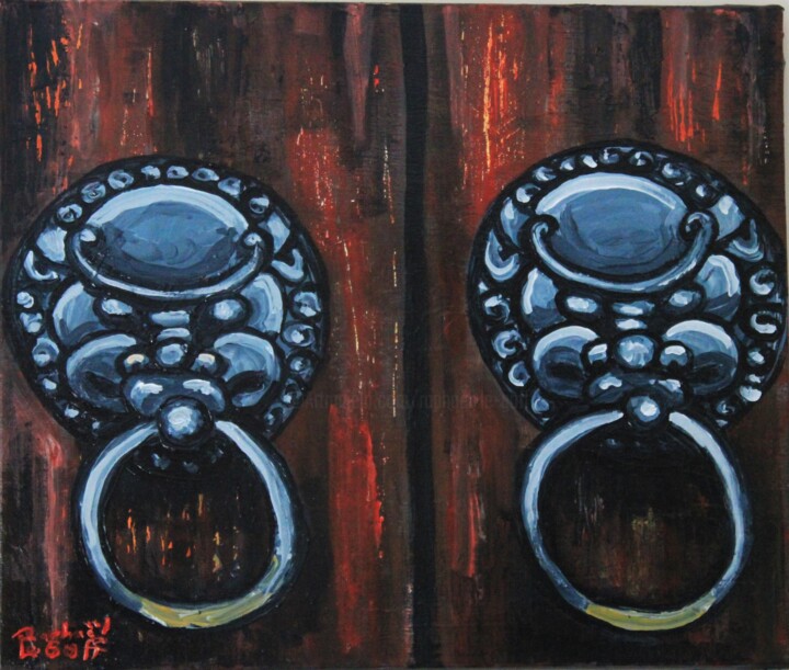 porte 绘画, 15.8x19.7 in