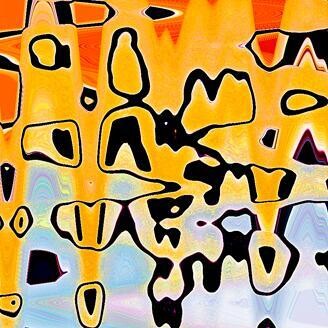 Digital Arts titled "LIQUEFICATION" by Na Ganna... !!, Original Artwork, Aluminium