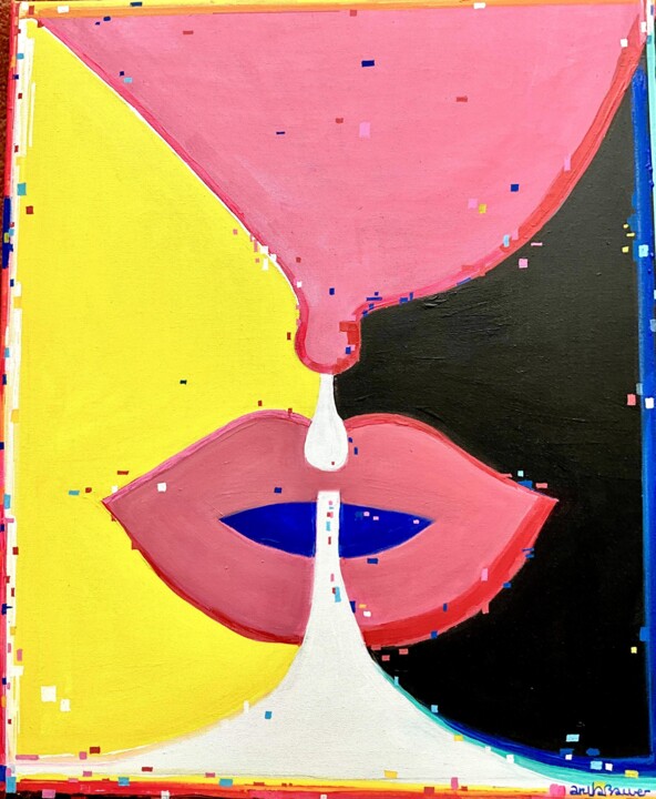 First drop of life 绘画, 21.7x17.7 in