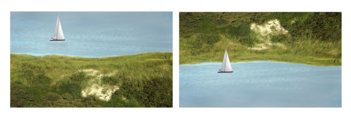 Φωτογραφία με τίτλο "envers, paysages i…" από Nicolas Lespagnol, Αυθεντικά έργα τέχνης, Ψηφιακή εκτύπωση