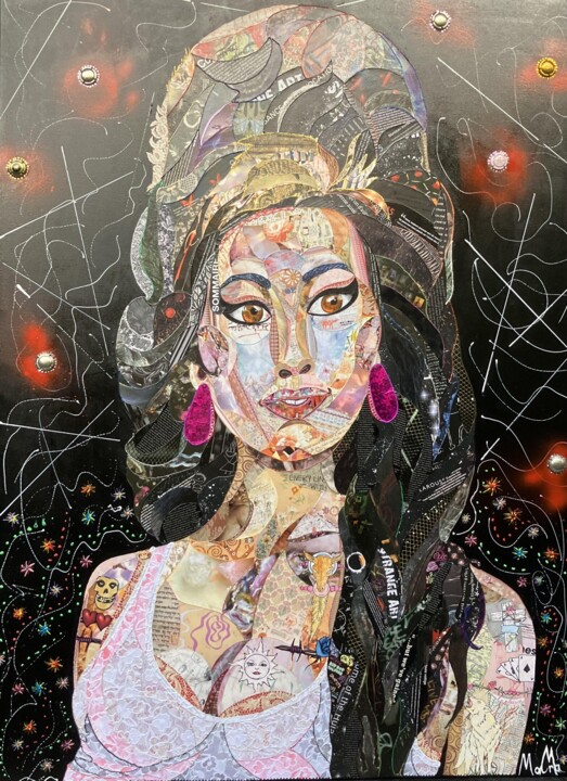Коллажи,  51,2x38,2 in 