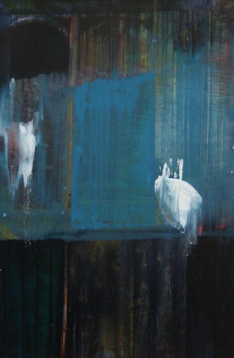 Painting titled "Companionship" by Sarah Knill-Jones, Original Artwork, Watercolor Mounted on Cardboard