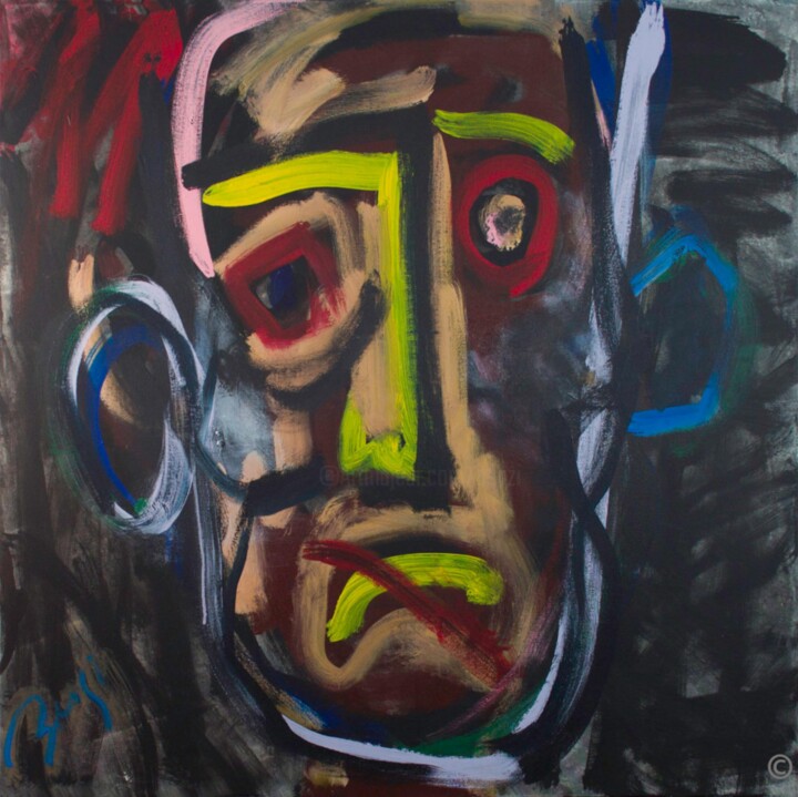 climat urbain n°2 Schilderij, 39,4x39,4 in