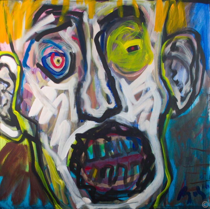climat urbain n°1 绘画, 39.4x39.4 in
