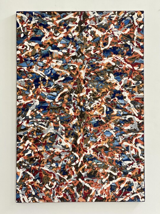 Peinture intitulée "Rationnally is not…" par Soichiro Shimizu, Œuvre d'art originale, Acrylique