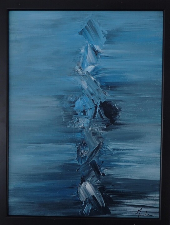 Peinture intitulée "Tableau 9" par Magali Martin, Œuvre d'art originale, Acrylique