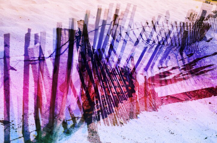 PIANO SUR LA PLAGE - Digital Digital Arts, 31,5x47,6 in