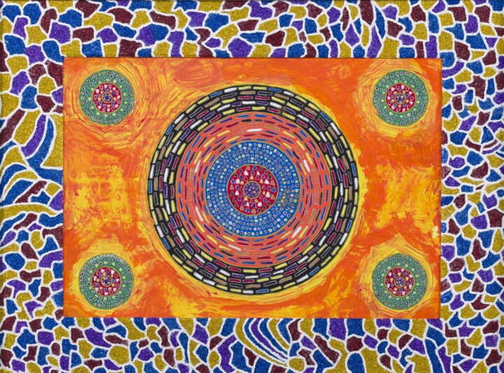 Peinture intitulée "Vincent Van Schurck " par Vincent Schurck, Œuvre d'art originale, Acrylique