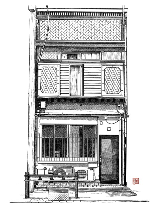 Japanese Store Front N°34 数字艺术